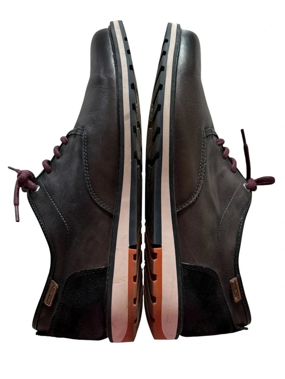 Pikolinos Glasgow Oxford Shoes Brown Leather Mens Eu Size 46 U.S Size 13